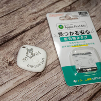 [レーザー刻印] DAISO紛失防止タグ